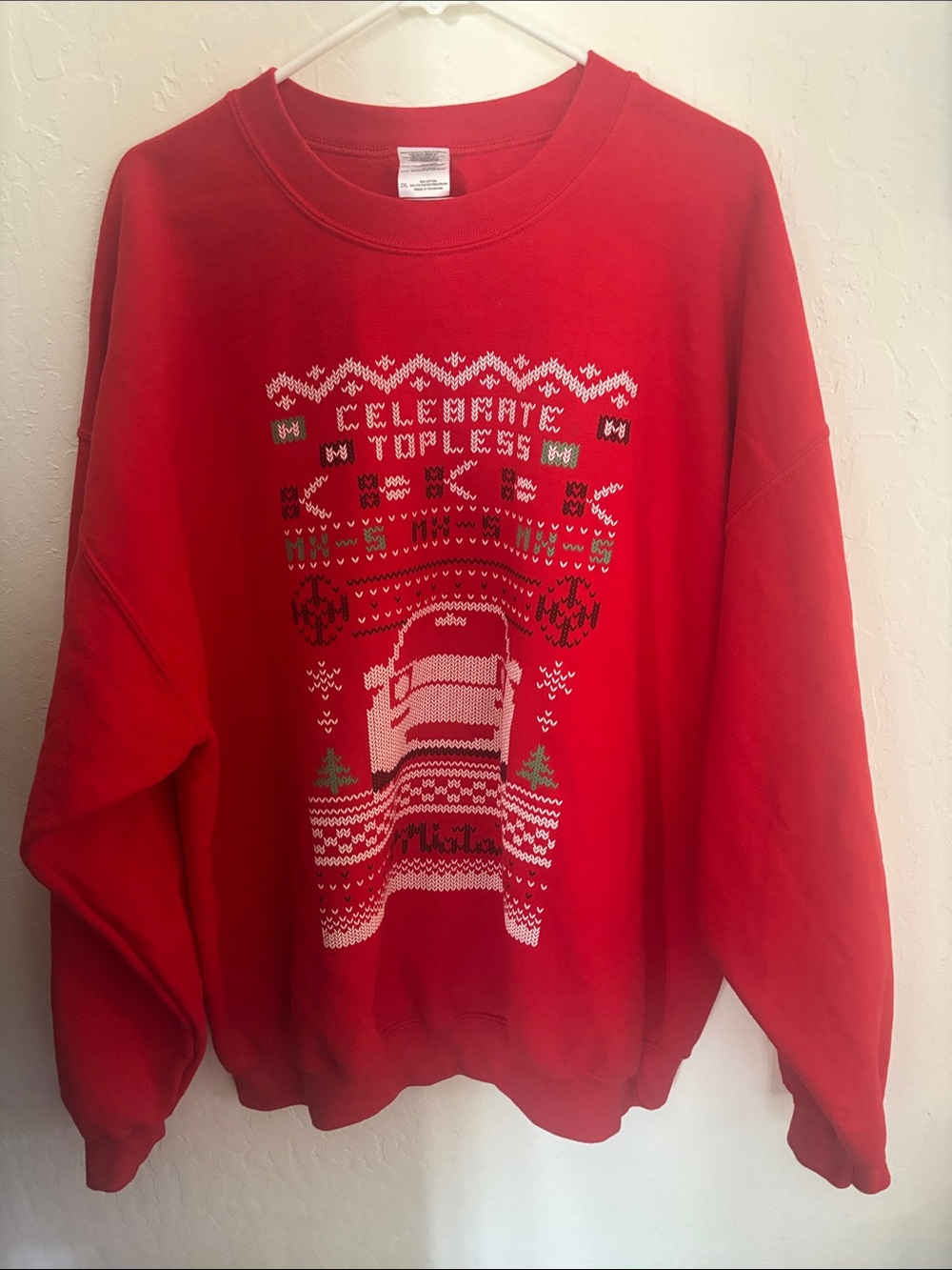 Porsche Holiday Graphic Sweatshirt